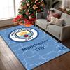 [Manchester United Manchester City Printed Carpet] Non-slip Office Rug, Cozy Area Carprt for Living Room Use, Soft Home Sofa Chair Mat