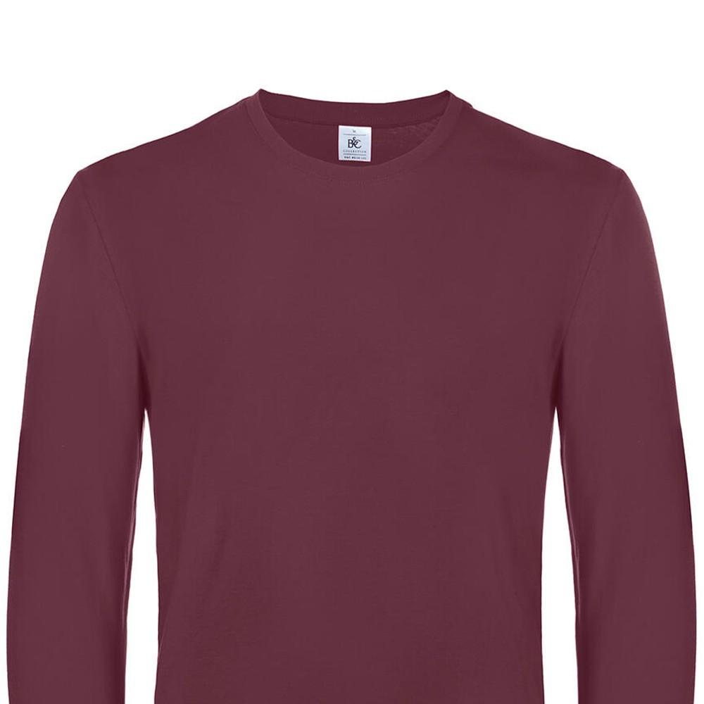 B&C Mens #E190 Long-Sleeved T-Shirt