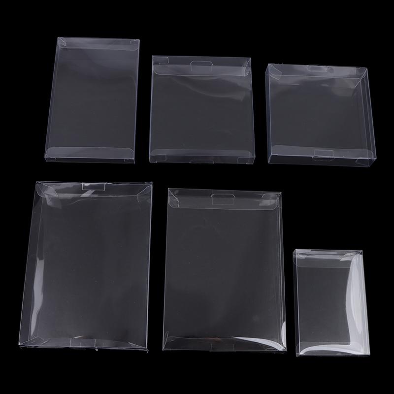 Transparent Cartridge Protective Case Cover For GB GBA GBC SNES N64 NES NGPC Switch Clear Protector Box