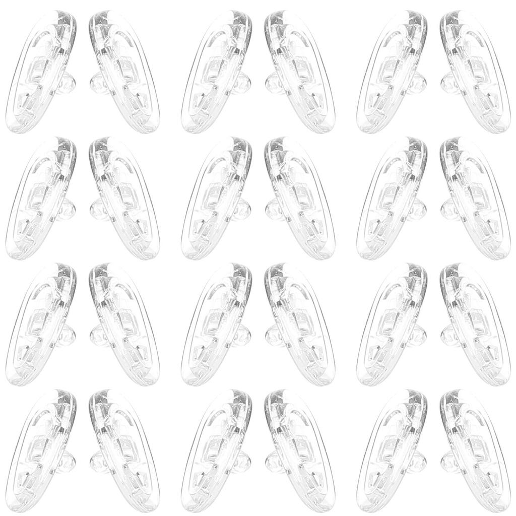 20 Paar Brillen Nasenpolster Brillenpolster Ersatz Anti-Rutsch-Pads für Brillen Teile
