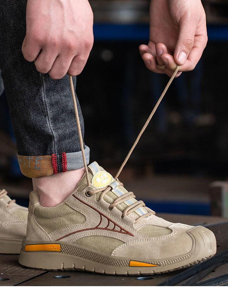 Cross-Border Protective Electrician Safety Shoes: Anti-Smash, Anti-Puncture, Insulated, Breathable, Anti-Odor, Slip-Resistant.