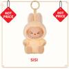 1Pc Cute Labubu Key Ring Surprise Plush Vinyl Doll Replica Toy Keychain Collection Decoration Birthday Gift