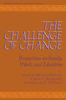 Kniha The Challenge of Change : Perspectives On Family, Work, and Education