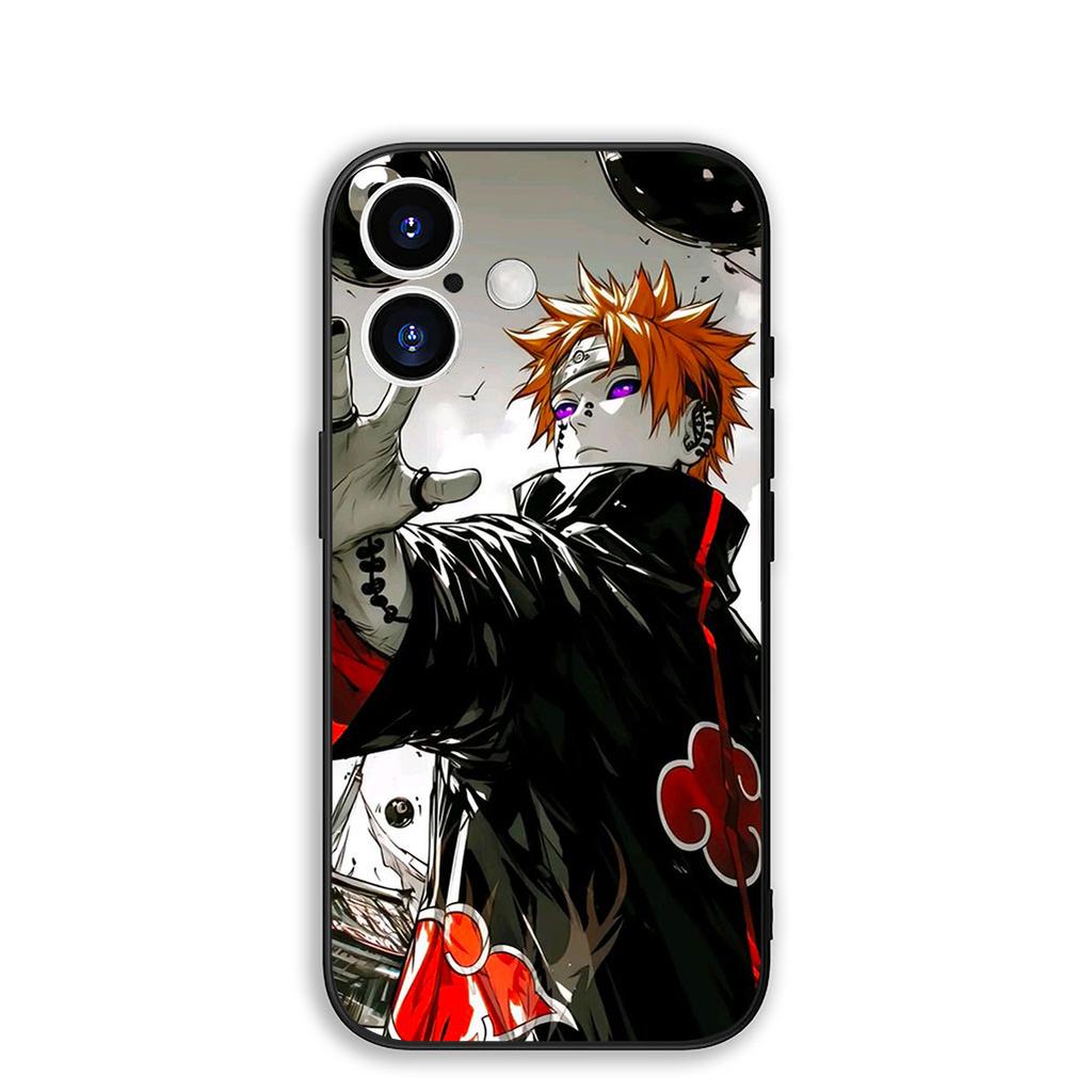 Cover for Samsung Galaxy S22 S21 S20 Fe Ultra S9 Plus + A13 A22 M21 M31 M55 M15 Phone Case Pain Itachi Uchiha Narutos Akatsuki