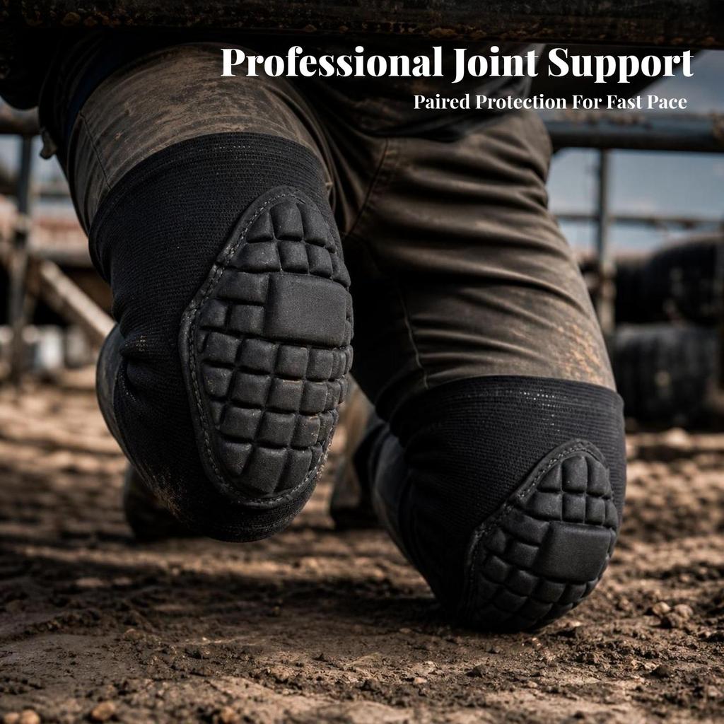 Knee Pads with EVA Foam Stretchable Gear Long-Lasting for Athletes
