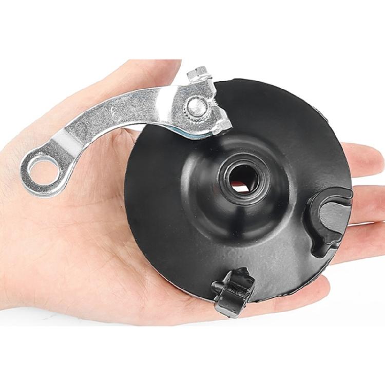 Quick Stop Electric Bike Drum Brake Assembly Front Brake Unit Precise Engineered Brake Blocks Metal Components Safe Riding
