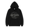 Mote Punk Metal Rock Band Deftones Hettegenser Blomster Burst Print Sweatshirt Unisex kvinner Vintage Casual Pullover Streetwear Par