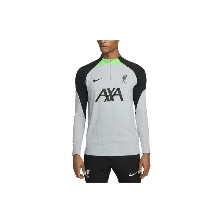 New Nike Liverpool F.C. Strike Elite Soccer Jersey Men's Wolf Gray DX2910-013