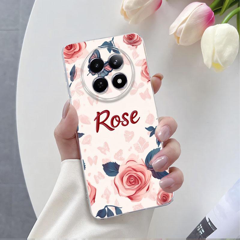 For Realme 12 13 12X 5G / 12 13 Pro Plus Case Luxury Phone Case For Realme13 13 Pro Plus 5G Clear Soft Silicone Protective Cover