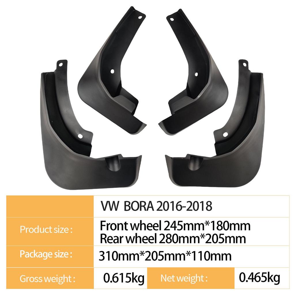 Volkswagen Bora 2016-2018 Tire Mudguard