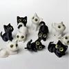 Mini Cartoon Anime Kitten Toy Statue 3D Printing Toy Desktop Decoration Small Ornament Cute Pet Cat Series Children Toy Gift