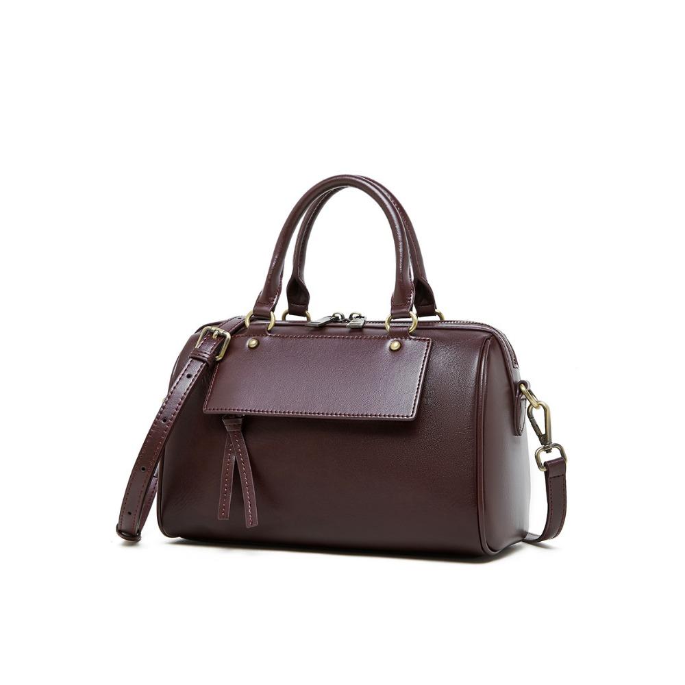 Leather Versatile Casual Handbag New Women's Bag Cowhide Shoulder Messenger Bag