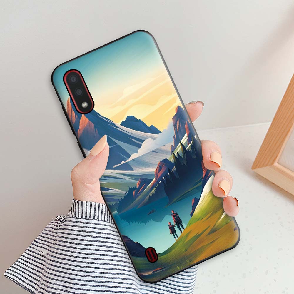 Case For Samsung Galaxy A01 Case A01 Bumper 5.7inch Soft Silicon Back Cover Phone Case For Samsung A01 GalaxyA01 A 01 A015 Coque