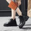 Fashion Lace-up Women's Ankle Boots With Laces Female Short Shoes Leather Round Toe Winter 2024 Fashion Y2k New In Spring Trend Booties