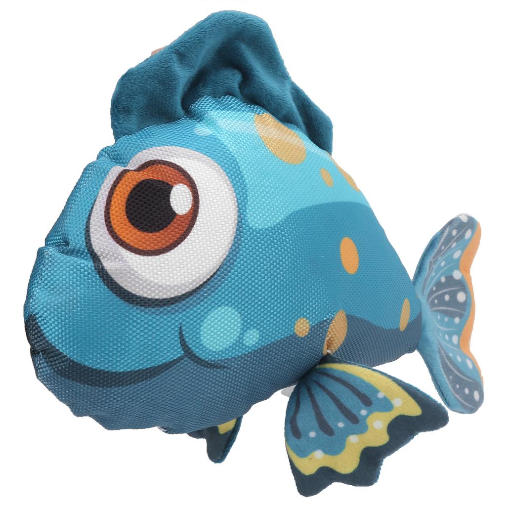 Fish Toy Moving Blue Goldfish Toy Perfect for Biting Chewing and Kicking for Indoor Cats