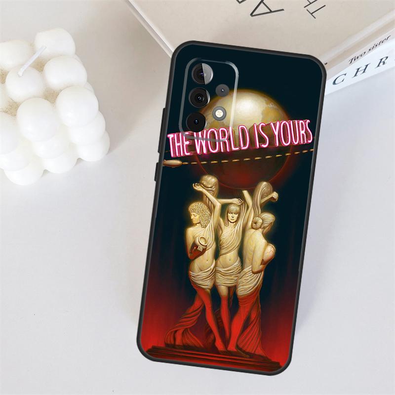 Scarface 1983 Movie For Samsung Galaxy A53 A33 A55 A35 A15 A22 A32 A52 A54 A34 A14 A56 A36 A26 A16 A05 A06 Case