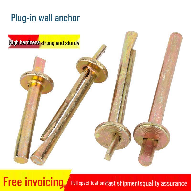 M6 Hammer-In Wall Plug Expansion Screw for Cement Walls