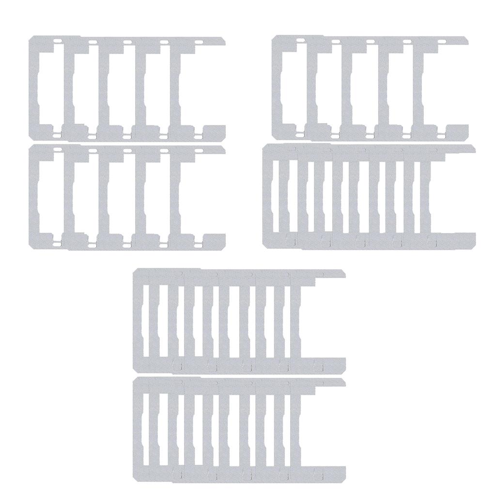 Uprgades Metal Wall Plate Spacers Metal Device Leveler Plates Flush Fit Leveling Plates for Electrical Outlets & Boxes