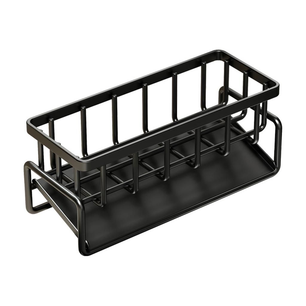 Durable Carbon Steel Sponge Rack Integrated Easy To Assemble Rabbit Perforated Kitchen Storage Rack