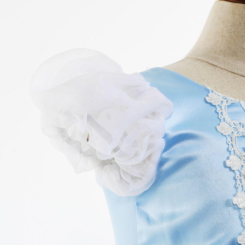 Cinderella Princess Dress - Girls' Summer Halloween Costume