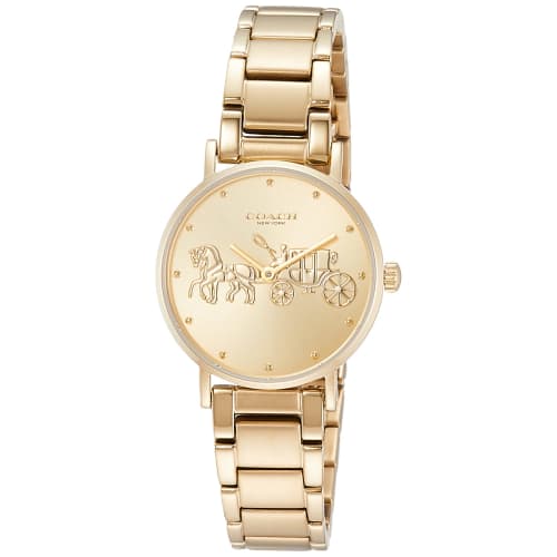 Coach Perry Watch 14503794 Women's Gold
