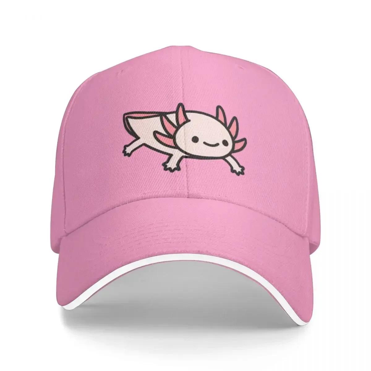

A Olotl Cap Fashion Casual Baseball Caps Adjustable Hat Hip Hop Summer Unisex Baseball Hats Customizable Polychromatic One Size рожевий
