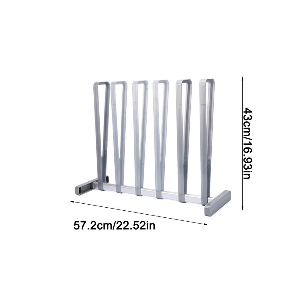 

Shoe Rack Stand Snow Boot Holder Save Space Stainless Steel Shoes Storage Shelf Organizer For Home Accessories Shoe Storage Rack серебряный