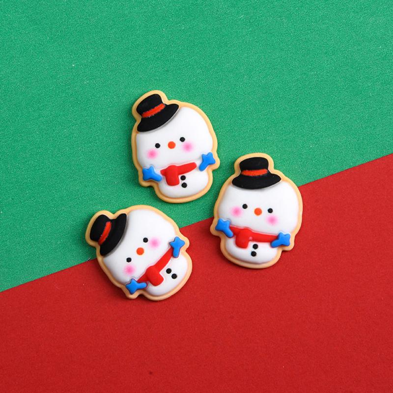 Diy Christmas Cartoon Ornament Waterproof Resin Crafts Accessories Children Gifts For Christmas