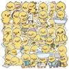 50 Cute Little Yellow Duck Stickers Diy Storage Box Suitcase Mobile Phone Stickers Cartoon Decoration