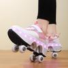 Adult/Kids Roller Roller Shoes Luminous Skating Shoes Kids Glowing Sneakers Luminous Sneakers