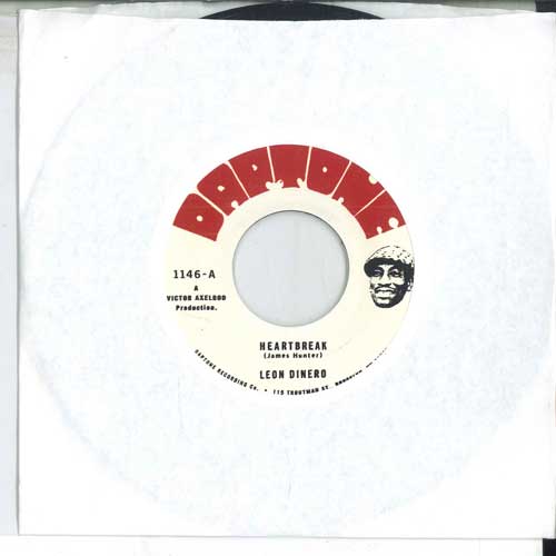 7inch Record LEON DINERO / THE INVERSIONS - Heartbreak / Cut Both Ways 1146 Daptone Records 2024 US Reggae, Ska & Dub