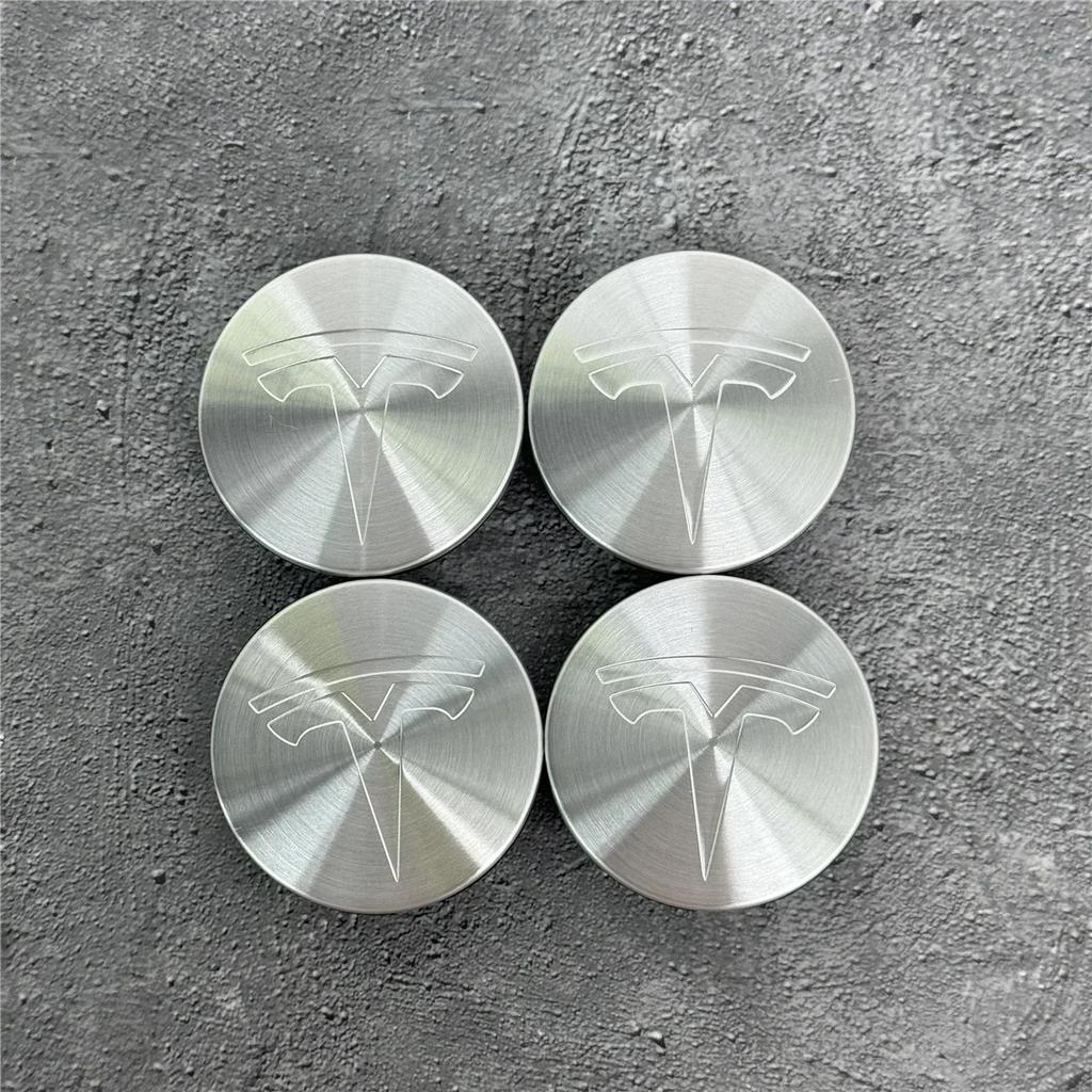 TBQW4 4PCS 56MM GR Sport Wheel Center Hub Caps - Tesla Model 3/Y/X/S Emblem Rims Cover, Durable ABS Car Accessories"
