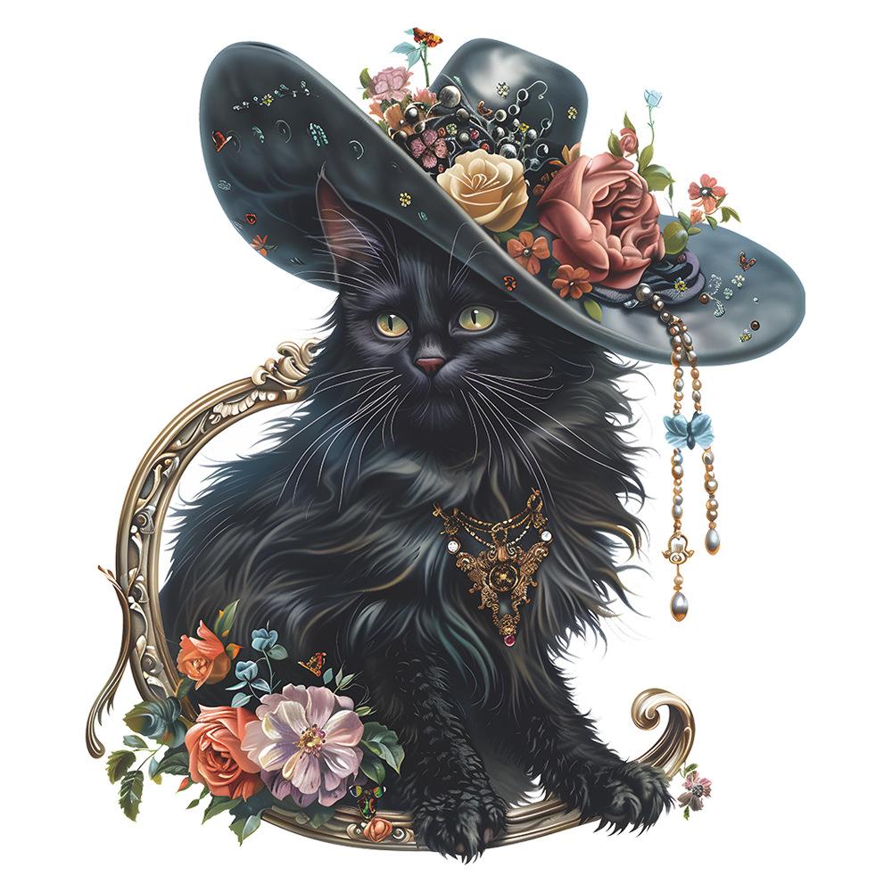 Fun-f181 Black Cat Bedroom Living Room Porch Home Beautify Decorative Wall Sticker