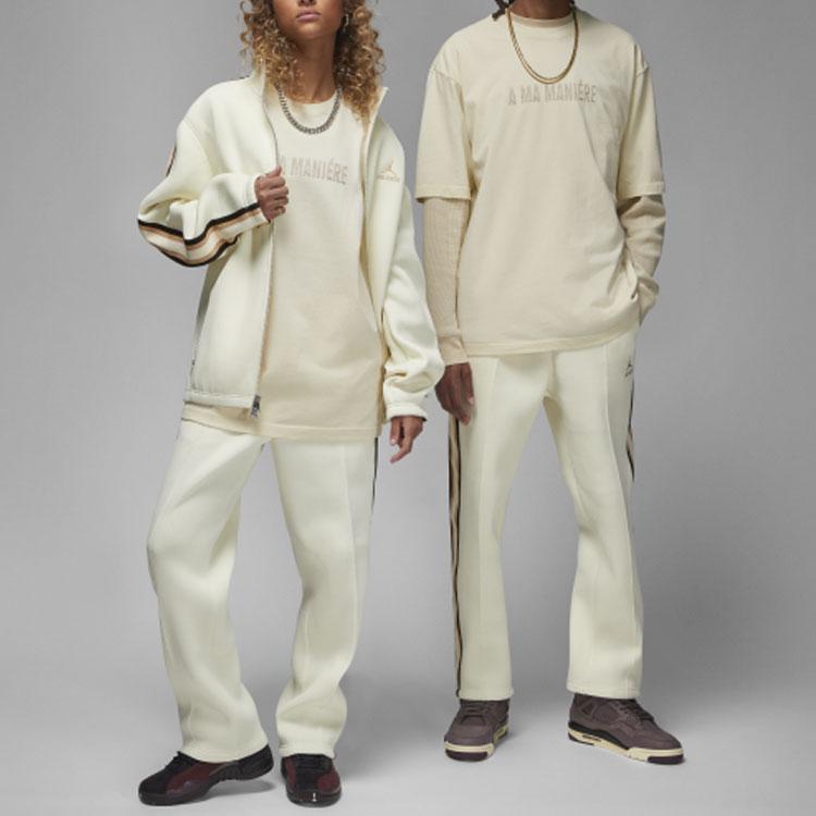 Jordan X A Ma Maniere S/S T-Shirt (Asia Sizing) Coconut Milk Unisex Streetwear DV7469-104