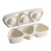 Skater Onigiri Molds Dull (3 Pieces), Gray, LKON3AG-A