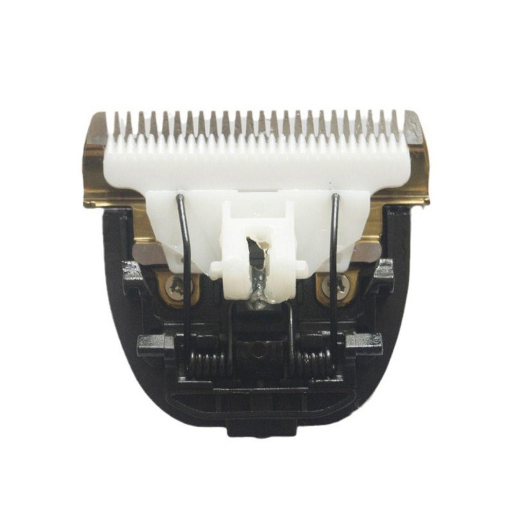 Professional Dog Hair Clipper Blade Titanium Gold/Ceramic Pet Hair Grooming Trimmer Head  Cleaning