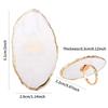 1Pc Resin Stone Nail Polish Palette Finger Ring Plate Nail Art Painting Diy Art