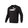 Puma Letter Print Fleece-Lined Pullover Sweatshirt Unisex