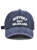 Pink Cat Mom Printed Baseball Cap Casual Adjustable Dad Hat For Outdoor Sports
