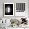 Nordic Minimalist Abstract Geometric Line Character Quotes Wall Canvas Posters Painting Prints For Living Room Art Decor