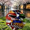 Custom Name Personalized Mighty Morphin Power Rangers Print Umbrella, Auto Open Close, 8‑Rib Sturdy Frame, Commute Camping Hiking Use, Birthday Gift