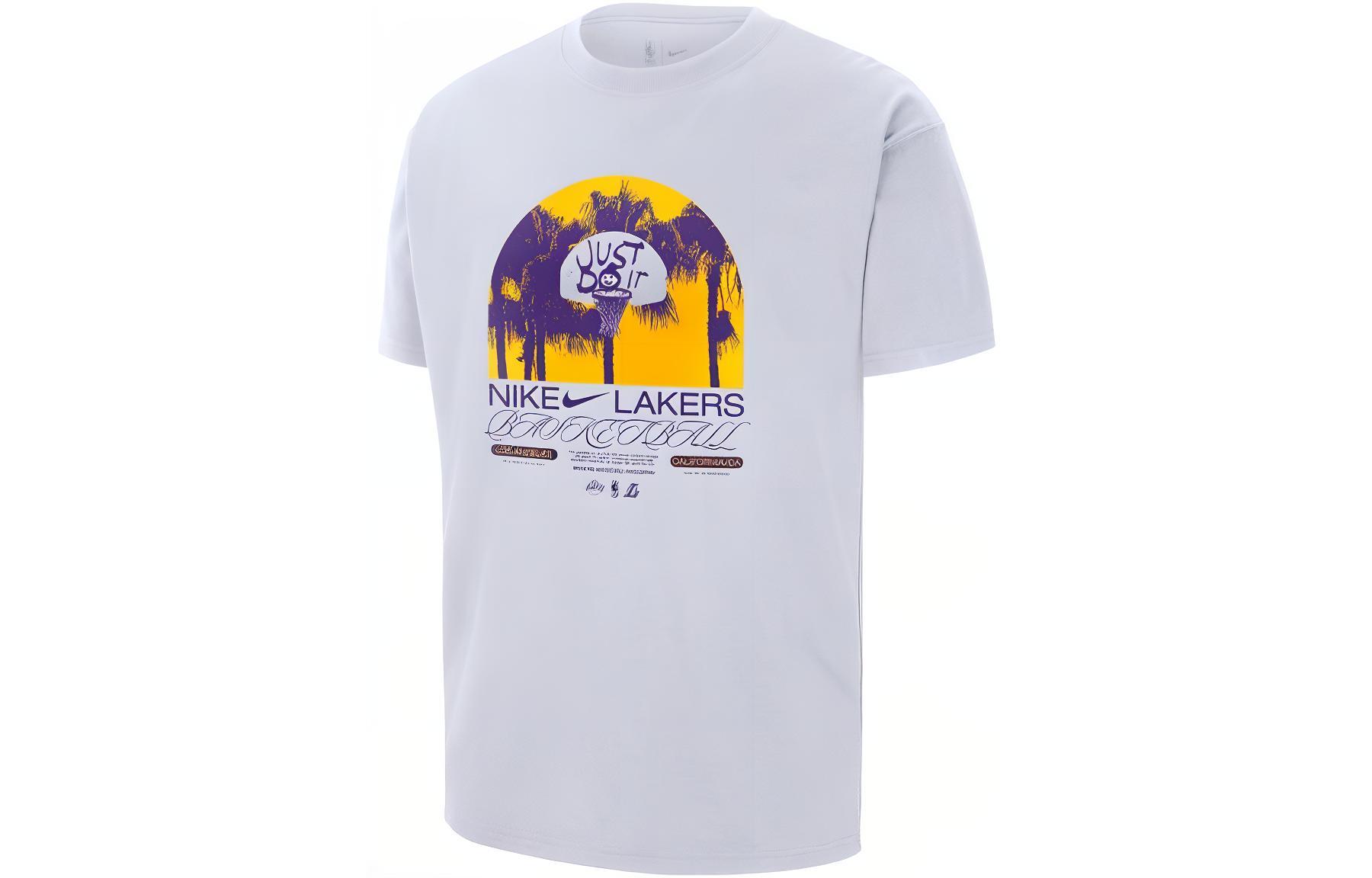Nike Los Angeles Lakers Courtside Men s Nike 85 Nba Statement T-Shirt DR6301-100 L