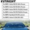 2x Carbon Fiber Look Side Mirror Cover Cap For BMW 1 2 3 4 Series X1 51162222543