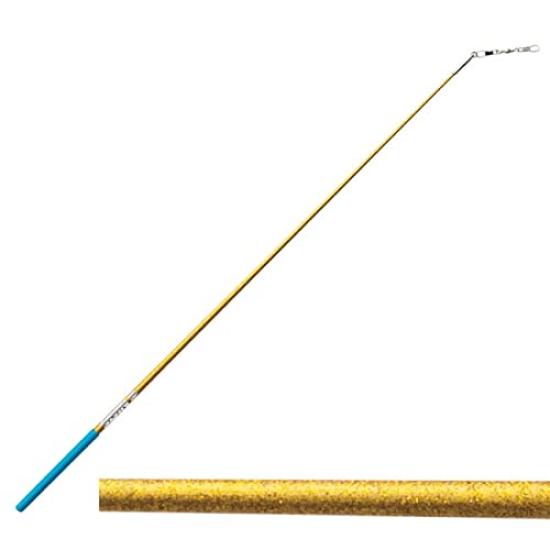 SASAKI Rhythmic Gymnastics Ribbon International Gymnastics Federation Certified and Japan Gymnastics Association Hologram Short 57cm SI x R x Stick,