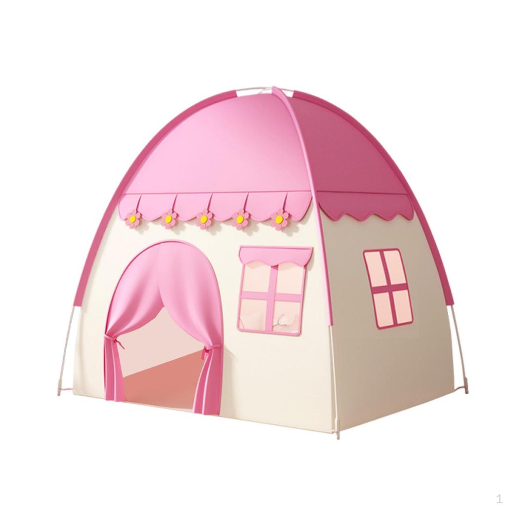 Children's Tent Tipi, to Set Up, Reading Corner, Spacious Country Playhouse for Boys And Girls
