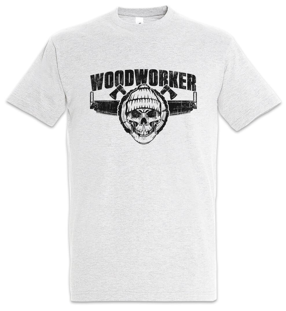 Woodworker T-Shirt Mens Womens Tees Top Lumberjack Woodcutter Woodsman Woodmann Cutter Faller 4XL