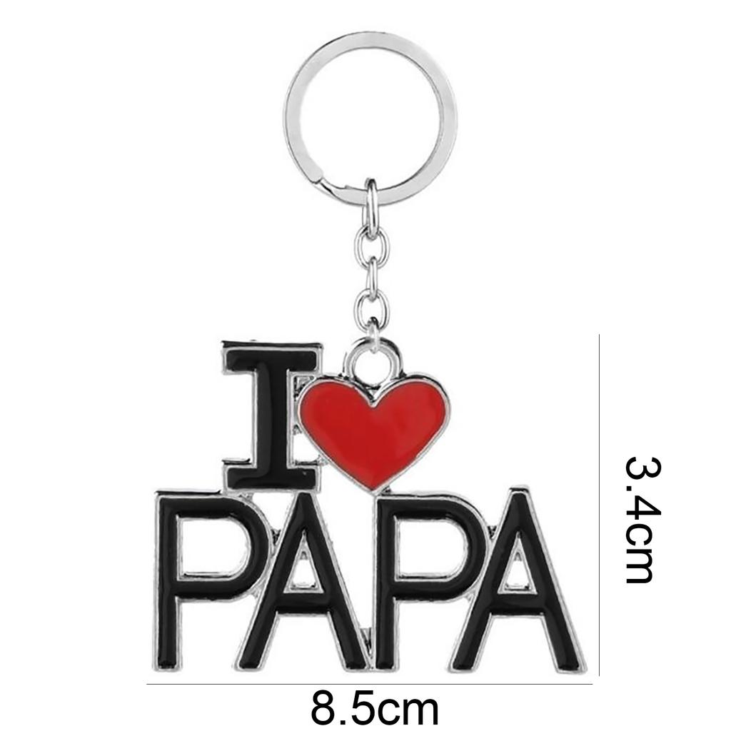 3 Portachiavi In Acciaio Inox Con Ciondolo 'Ti Amo 3000' - Regalo Per Lui/Lei, Accessorio Borsa - 2