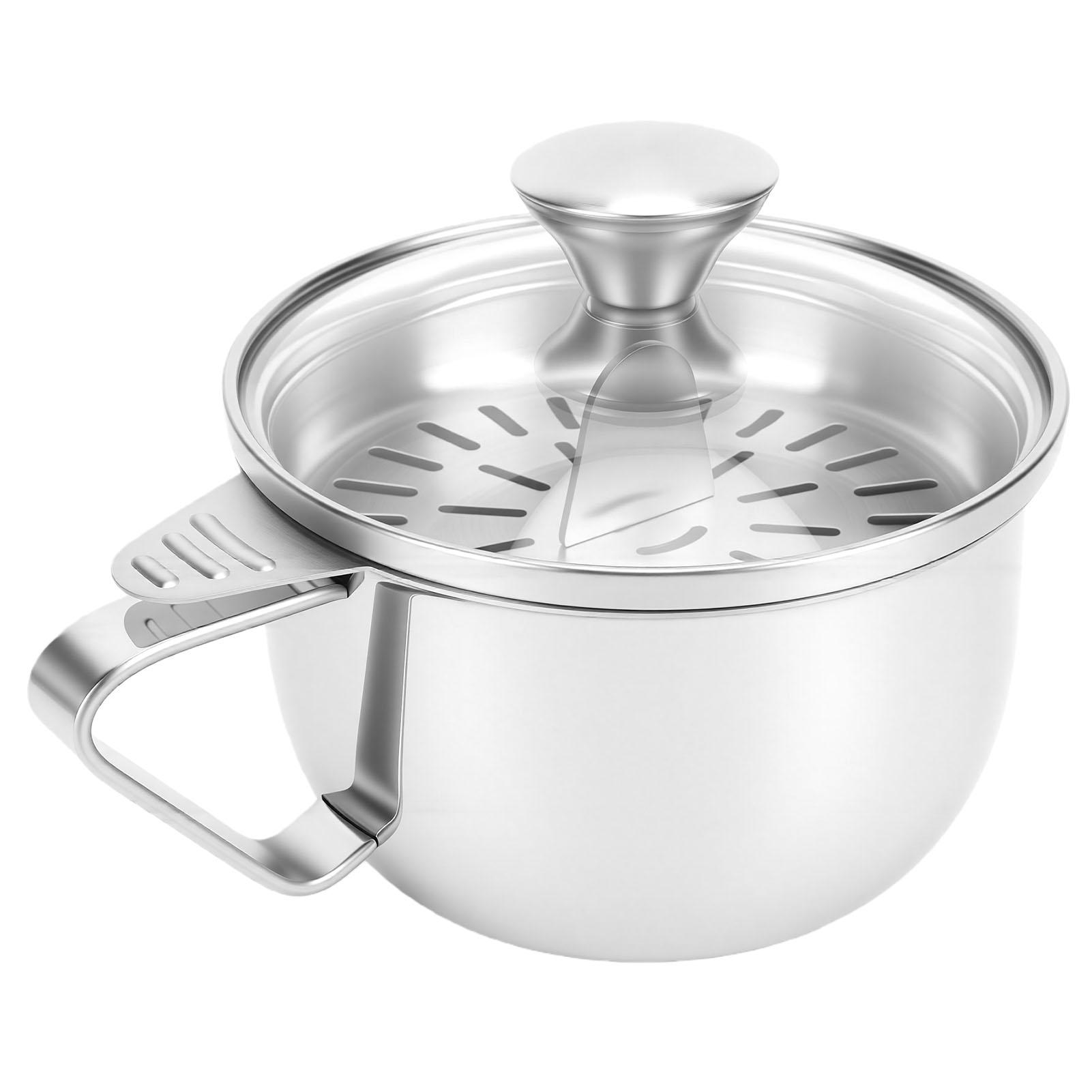 Egg Separator High Efficiency 304 Stainless Steel Egg Yolk White Separation Tool for Kitchen