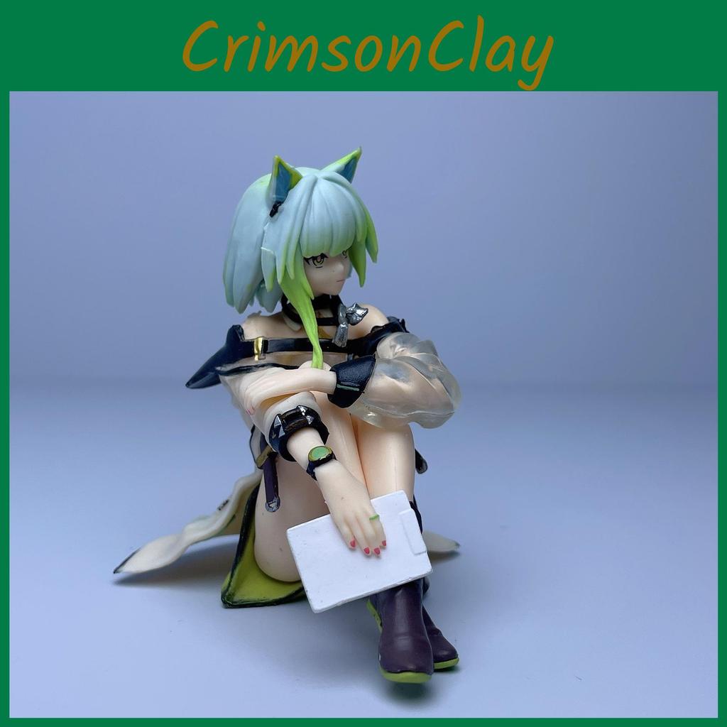 Tomorrows Ark Adorable Kelsey Pvc Figure Sitting Pose Anime Item Decorative