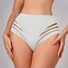 Women Middle Waist Underwear Spring Sheer Sexy Panties Summer Breathable Stretch Tummy Control Ladies Full Coverage